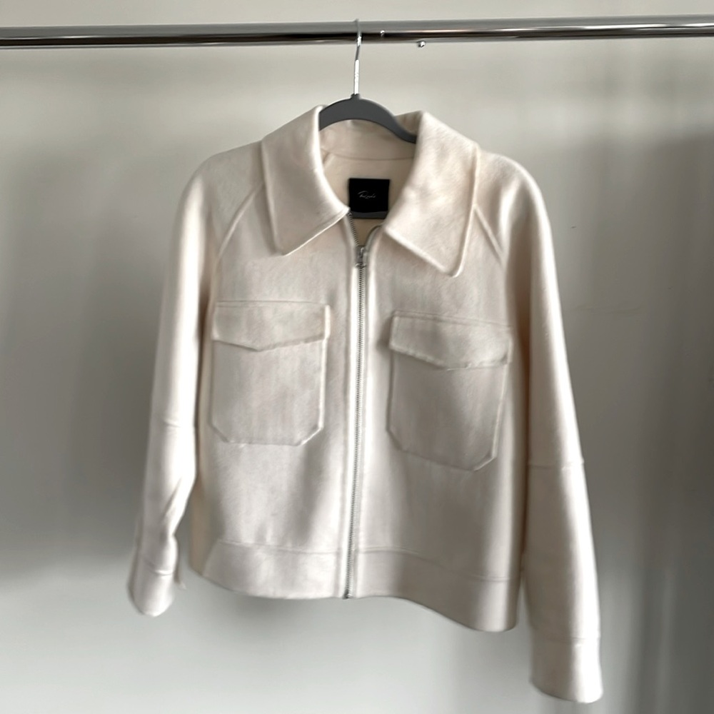 Rails Cream Color 90% Wool Jacket. Price reduced. Get it before it sells!
